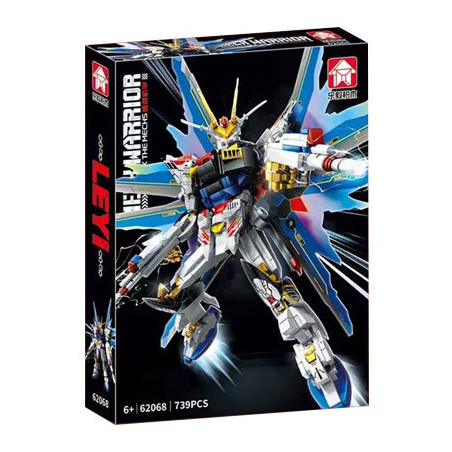 Le Yi 62068 Mech Warrior Attack The Mecha Xếp hình lắp ráp ghép mô hình Máy tấn công