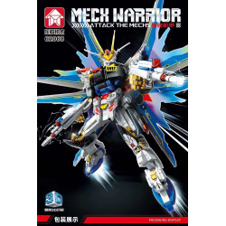 Le Yi 62068 Mech Warrior Attack The Mecha Xếp hình lắp ráp ghép mô hình Máy tấn công
