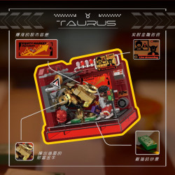 iBlock ib2001-1 Cyber Galaxy Taurus Xếp hình lắp ráp ghép mô hình Hộp sao thế giới khác: Kim Ngưu