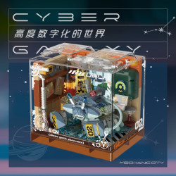iBlock ib2001-2 Cyber Galaxy Cancer Xếp hình lắp ráp ghép mô hình Hộp sao thế giới khác: Ung thư