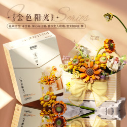 Gekkosha 804222 Wonder Moon Xếp hình lắp ráp ghép mô hình Thư tình hoa: Nắng vàng