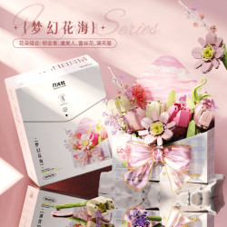 Gekkosha 804223 Wonder Moon Xếp hình lắp ráp ghép mô hình Thư Tình Hoa: Biển Hoa mộng mơ