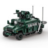WANGE LIGAO Dr.Luck 4513 M1151 Enhanced Armament Carrier Xếp hình lắp ráp ghép mô hình quân đội Humvee