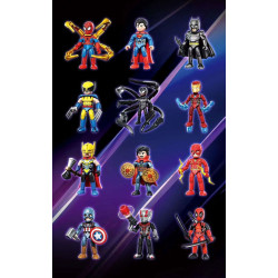 Wangao 588001 Super Heroes Xếp hình lắp ráp ghép mô hình Tập hợp Avengers Phần 1