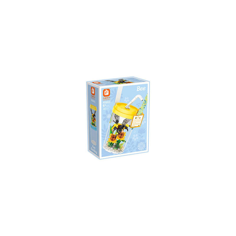 Forange FC8321 Bee Xếp hình lắp ráp ghép mô hình Nhật ký quan sát côn trùng: Ong