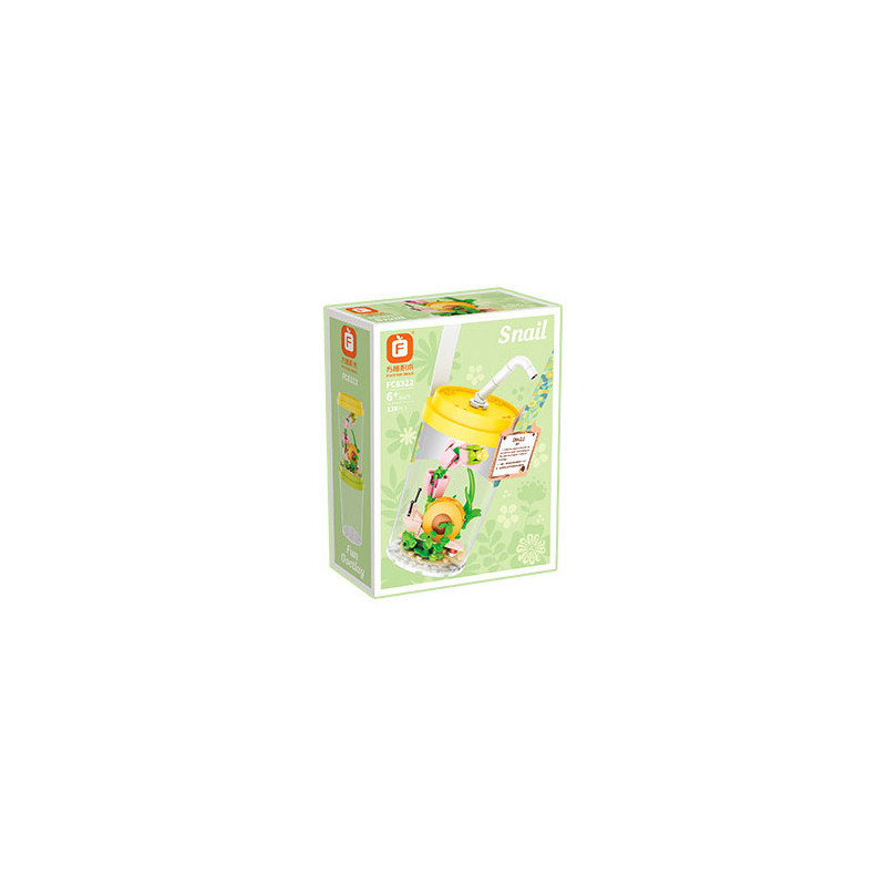 Forange FC8322 Snail Xếp hình lắp ráp ghép mô hình Nhật ký quan sát côn trùng: Ốc sên