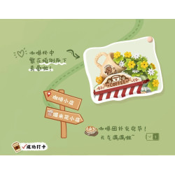 LOZ 8851 Street Shop Xếp hình lắp ráp ghép mô hình Cửa hàng đường phố: Cửa hàng bỏng ngô