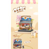 LOZ 8853 Street Shop Xếp hình lắp ráp ghép mô hình Cửa hàng đường phố: Cửa hàng Takoyaki