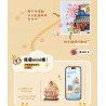 LOZ 8853 Street Shop Xếp hình lắp ráp ghép mô hình Cửa hàng đường phố: Cửa hàng Takoyaki