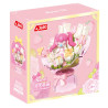 JAKI HK121 Xếp hình lắp ráp ghép mô hình Nanci cầm một bó hoa: Puff Berry