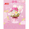 JAKI HK121 Xếp hình lắp ráp ghép mô hình Nanci cầm một bó hoa: Puff Berry