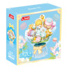 JAKI HK122 Xếp hình lắp ráp ghép mô hình Nanci cầm một bó hoa: Macarons
