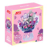 JAKI HK123 Xếp hình lắp ráp ghép mô hình Nanci cầm một bó hoa: Roland Pudding