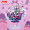 JAKI HK123 Xếp hình lắp ráp ghép mô hình Nanci cầm một bó hoa: Roland Pudding