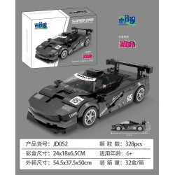 Small angle JD052 Xếp hình lắp ráp ghép mô hình cuộc đua