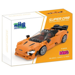 Small angle JD053 Xếp hình lắp ráp ghép mô hình cuộc đua