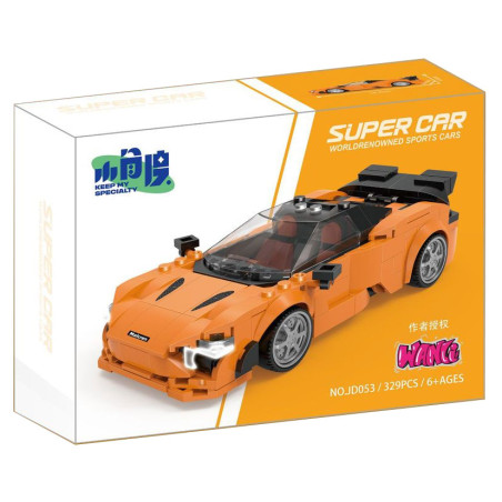 Small angle JD053 Xếp hình lắp ráp ghép mô hình cuộc đua
