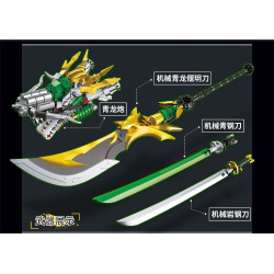 Le Yi 62036 Xếp hình lắp ráp ghép mô hình Máy móc người máy Qinglong Guan Yu