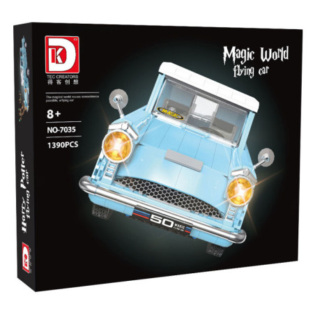 DK 7035 Magic World Flying Car Xếp hình lắp ráp ghép mô hình Thế giới phù thủy: Ô tô tốc độ