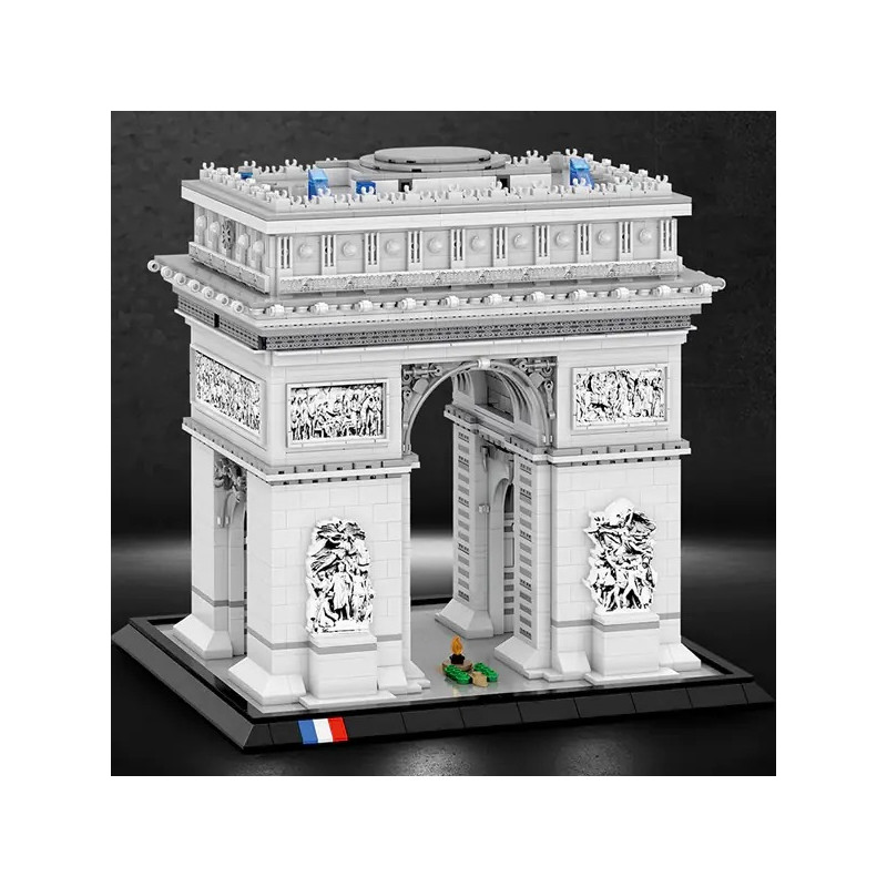 Reobrix 66024 L'Arc de Triomphe Xếp hình lắp ráp ghép mô hình Khải Hoàn Môn Paris