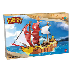 ZHEGAO 653003 The King of Pirate Xếp hình lắp ráp ghép mô hình vua cướp biển tàu cướp biển