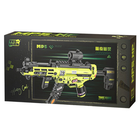 Weile Chuangxiang 2170 Xếp hình lắp ráp ghép mô hình Vũ Trụ Cơ Khí: MP5-Bóng Đêm