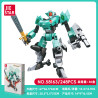 JIESTAR 58163 Xếp hình lắp ráp ghép mô hình Lelouch Nổi Loạn: Akatsuki