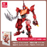 JIESTAR 58160 Xếp hình lắp ráp ghép mô hình Lelouch Nổi Loạn: Phong cách Guren 2