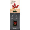 MouldKing 24122 Xếp hình lắp ráp ghép mô hình chậu cây phong đỏ