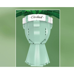 MouldKing 24123 Xếp hình lắp ráp ghép mô hình Phalaenopsis trắng