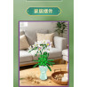 MouldKing 24123 Xếp hình lắp ráp ghép mô hình Phalaenopsis trắng