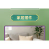 MouldKing 24123 Xếp hình lắp ráp ghép mô hình Phalaenopsis trắng