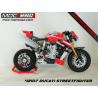 Rebrickable MOC-45427 DUCATI Streetfighter Xếp hình lắp ráp ghép mô hình Ducati Streetfighter
