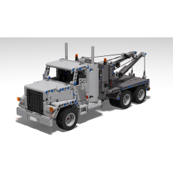 Rebrickable MOC-37775 Holmes Tow Truck Xếp hình lắp ráp ghép mô hình Xe Kéo Cứu Hộ 