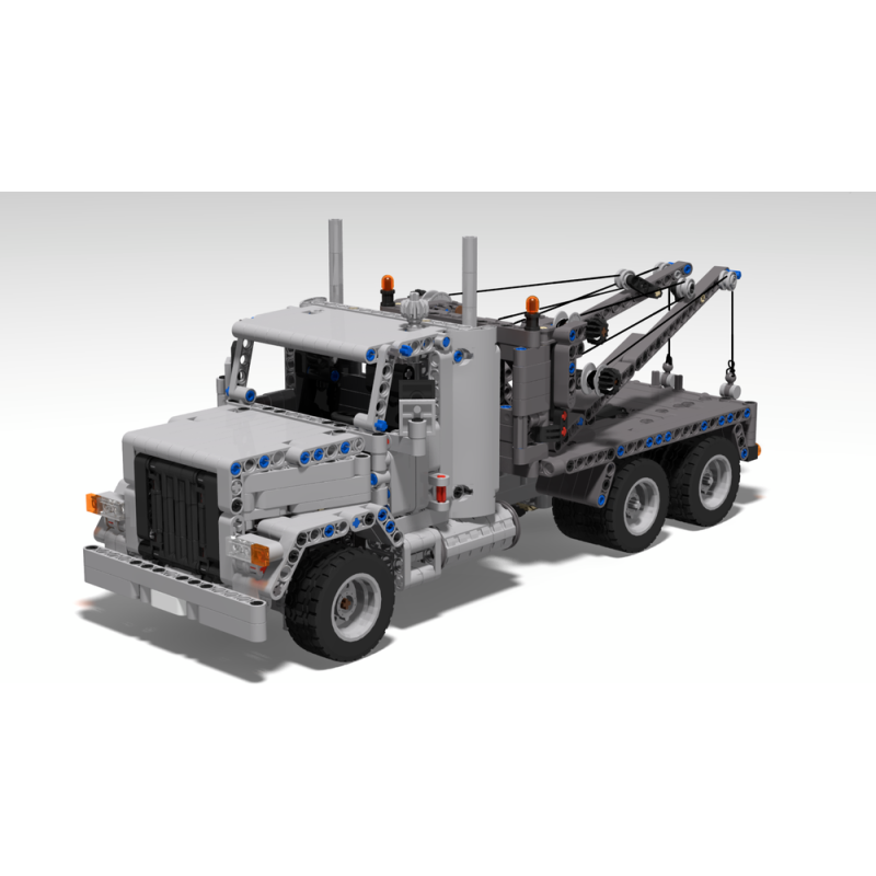 Rebrickable MOC-37775 Holmes Tow Truck Xếp hình lắp ráp ghép mô hình Xe Kéo Cứu Hộ 
