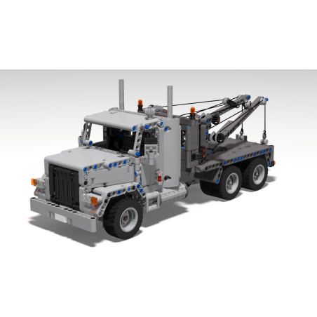 Rebrickable MOC-37775 Holmes Tow Truck Xếp hình lắp ráp ghép mô hình Xe Kéo Cứu Hộ 