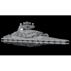 Rebrickable MOC-58723 Procursator-Class Star Destroyer Xếp hình lắp ráp ghép mô hình Sharory Grace Ship. 