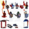 LEPIN 03031 Xếp hình lắp ráp ghép mô hình Elemental Knight Minifigure 12 Trong 1 