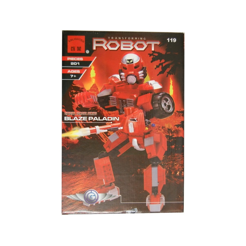 QMAN ENLIGHTEN Keeppley 2509 Breakthrough Battle of the Eldest Brother Xếp hình lắp ráp ghép mô hình Đột Phá Ngọn Lửa 