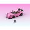 Onebrick OB-1032 Porsche 911 rwb_Dark pink Xếp hình lắp ráp ghép mô hình Porsche 911 RWB