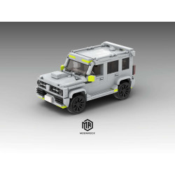 Onebrick OB-1034 Wey Tank 300 Cybertank Xếp hình lắp ráp ghép mô hình Xe tăng 300 (Xe tăng mạng)