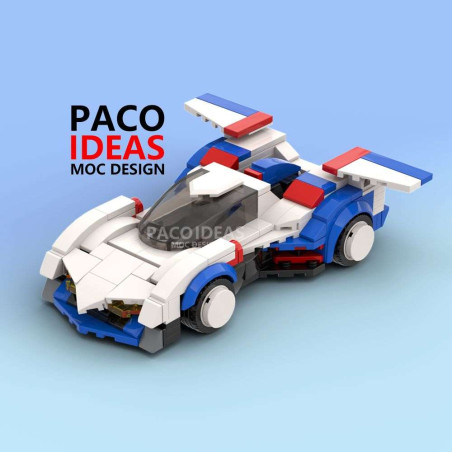 Onebrick OB-1062-01 Xếp hình lắp ráp ghép mô hình Công thức trí tuệ cao: Asrada Thor