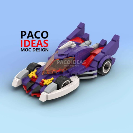 Onebrick OB-1062-14 Xếp hình lắp ráp ghép mô hình Công thức cực kỳ thông minh: MiXing VR40