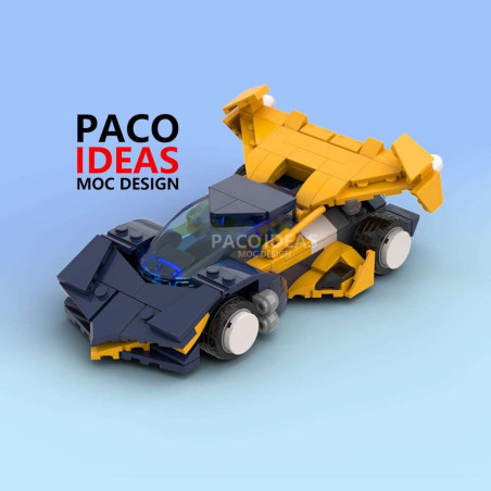 Onebrick OB-1062-15 Xếp hình lắp ráp ghép mô hình Công thức cực kỳ thông minh: El Condor B15