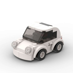 Onebrick OB-1066 Xếp hình lắp ráp ghép mô hình Xe Porsche phiên bản Q trứng