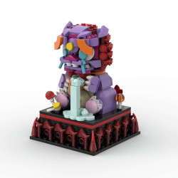 Onebrick OB-1070 Xếp hình lắp ráp ghép mô hình sư tử háu ăn