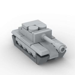 Onebrick OB-1075 Xếp hình lắp ráp ghép mô hình Cờ vua chiến tranh xe tăng nhỏ