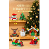 Forange FC8177 Xếp hình lắp ráp ghép mô hình Bộ sưu tập nhỏ: Mặt dây chuyền Giáng sinh TINY 12 kiểu
