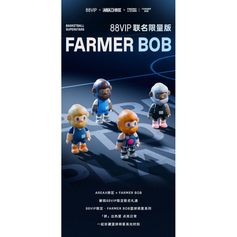 AREA-X AB0100 Xếp hình lắp ráp ghép mô hình Ngôi sao bóng rổ FARMERBOB