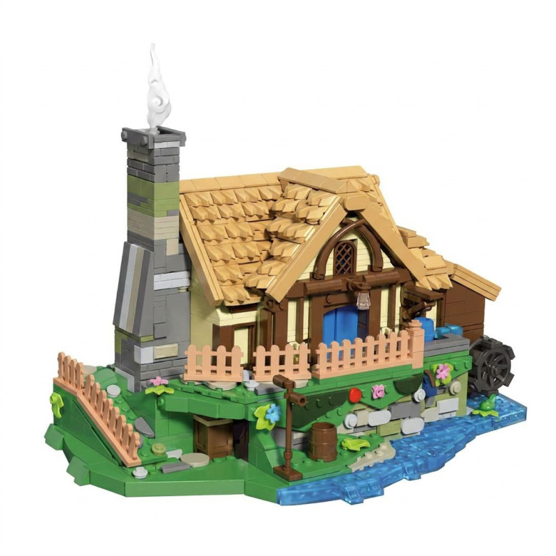 DK 6035 Dwarf Watermill Xếp hình lắp ráp ghép mô hình nhà máy nước lùn
